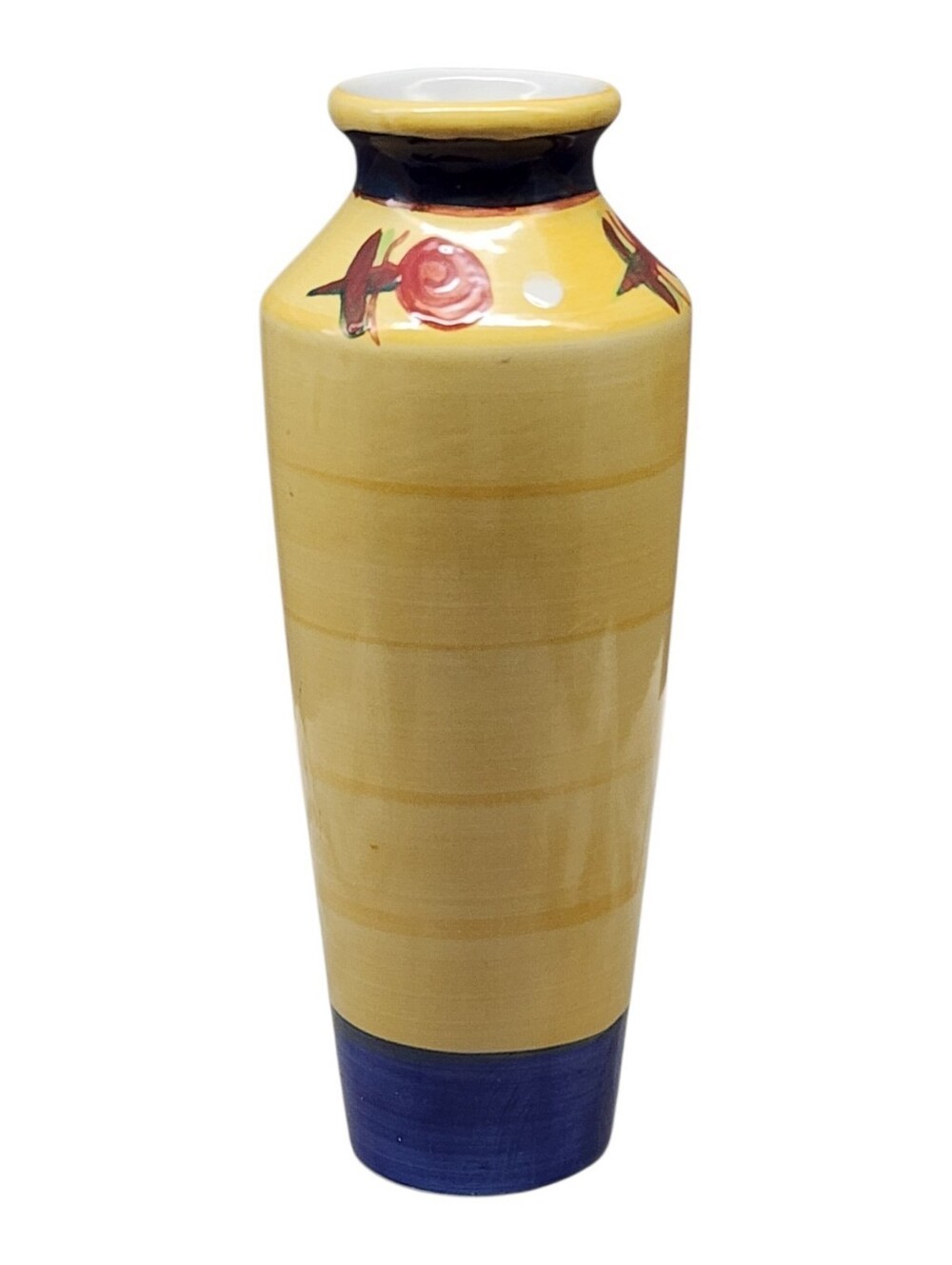 Vintage 1980s/1990s FTD floral ceramic bud vase